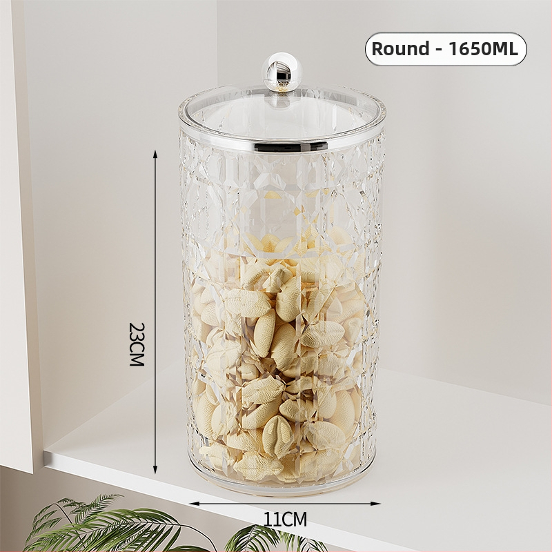 Plastična cilindrična posuda za čuvanje hrane, kapacitet 800–1000 ml, opcije kutija 60/80/100/140, mogućnost prilagodbe