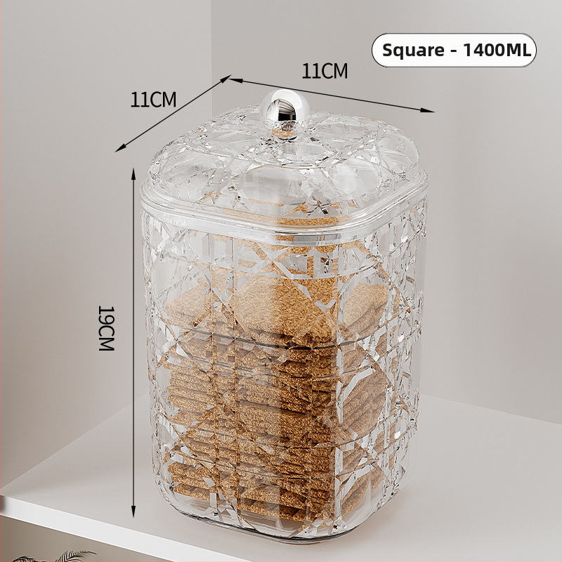 Plastična cilindrična posuda za čuvanje hrane, kapacitet 800–1000 ml, opcije kutija 60/80/100/140, mogućnost prilagodbe