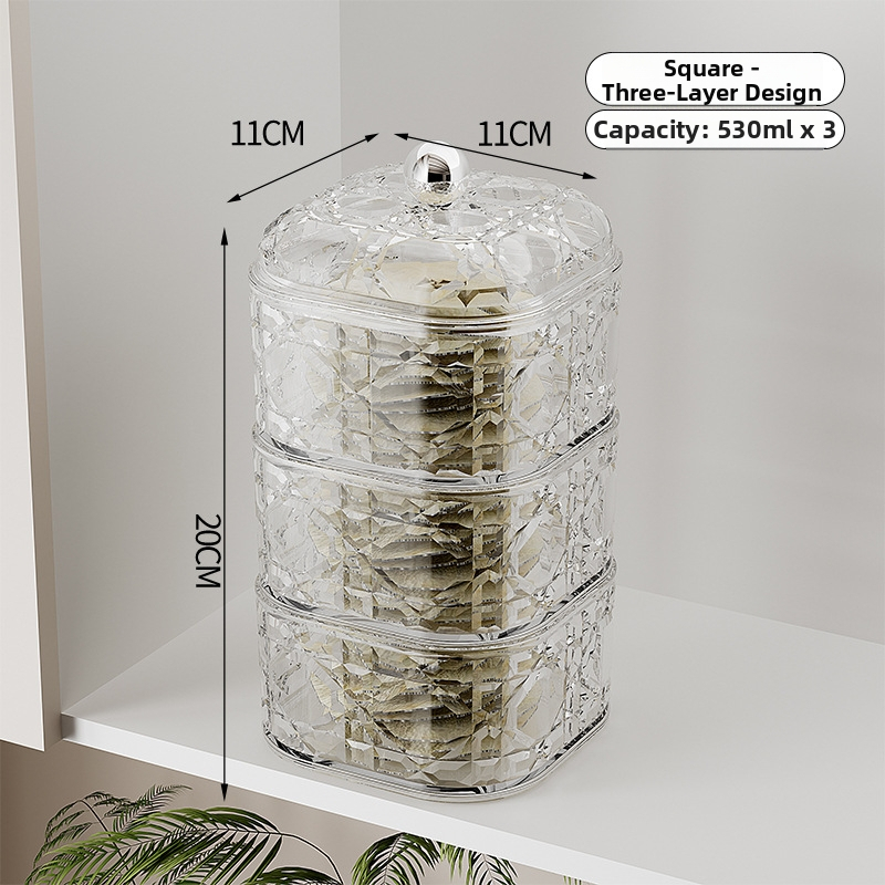 Plastična cilindrična posuda za čuvanje hrane, kapacitet 800–1000 ml, opcije kutija 60/80/100/140, mogućnost prilagodbe