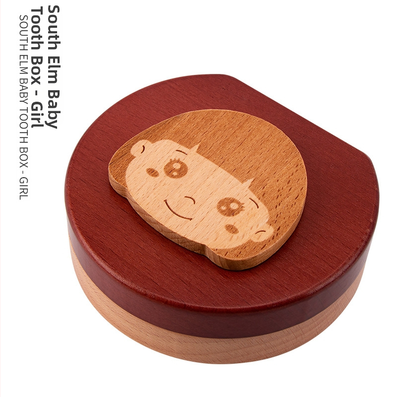 Drvena kutija za spomen zuba djeci (4–6 godina) – pohrana zuba, Thousand Change