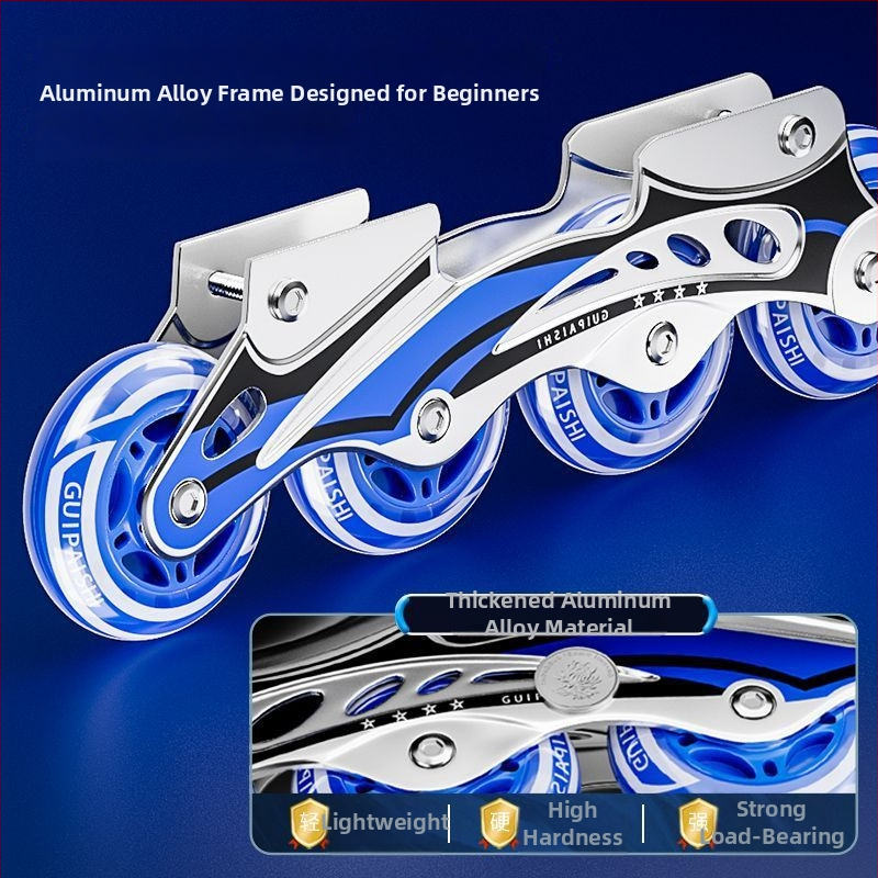 Gyerek görkorcsolya GP912, Guipaishi, felső PU+Háló, TPU kerekek, egy sor