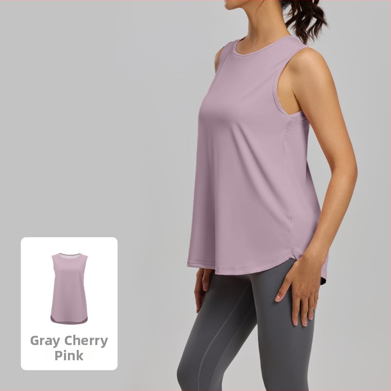 Juyitang Γυναικείο Αμάνικο Τοπ Γιόγκα – Δροσερό Δίκτυωτο Υλικό, Χαλαρή Γραμμή, 88% Πολυεστέρας, Κατάλληλο για Τρέξιμο, Γυμναστική και Χορό