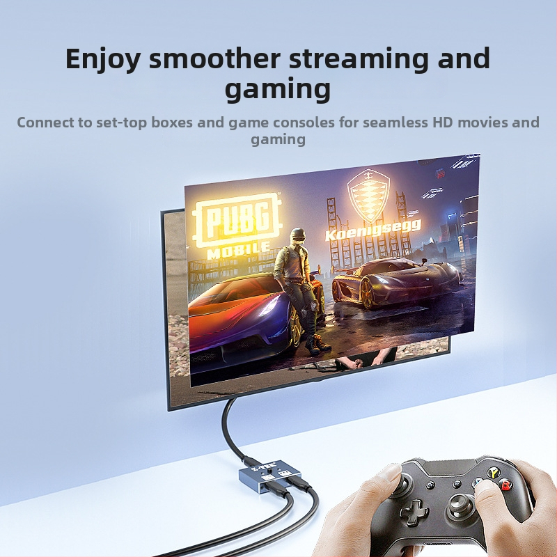HDMI prekidač 2/3/4 ulaza, 1 izlaz, podržava HD signale, modeli ZY447/ZY448/ZY449, Z-TEK