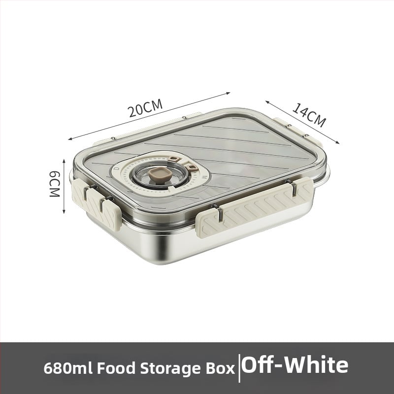 Κουτί φρεσκάδας από ανοξείδωτο ατσάλι 304 – σφραγιζόμενο για αποθήκευση τροφίμων, τετράγωνο, ψυγείο, μη ηλεκτρικό, με δυνατότητα προσαρμογής