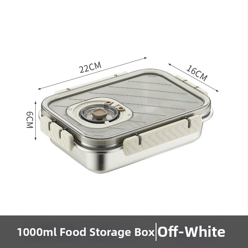 Κουτί φρεσκάδας από ανοξείδωτο ατσάλι 304 – σφραγιζόμενο για αποθήκευση τροφίμων, τετράγωνο, ψυγείο, μη ηλεκτρικό, με δυνατότητα προσαρμογής