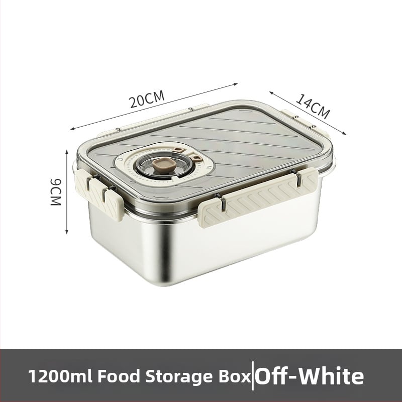 Κουτί φρεσκάδας από ανοξείδωτο ατσάλι 304 – σφραγιζόμενο για αποθήκευση τροφίμων, τετράγωνο, ψυγείο, μη ηλεκτρικό, με δυνατότητα προσαρμογής