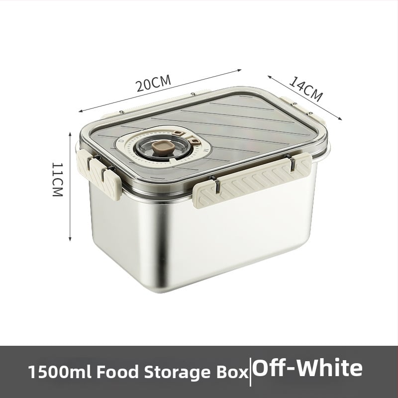 Κουτί φρεσκάδας από ανοξείδωτο ατσάλι 304 – σφραγιζόμενο για αποθήκευση τροφίμων, τετράγωνο, ψυγείο, μη ηλεκτρικό, με δυνατότητα προσαρμογής