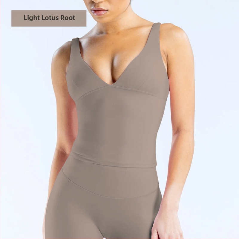 Ženský športový podprsen s vysokou intenzitou a rýchlym schnutím, s integrovanou výstelkou na prsia - Nylon-Elastan (87/13), odvádza vlhkosť, pevná kontrola brucha, vysoká elasticita, strih skinny, dĺžka po brucho