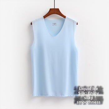 Gilet s širokim ramenima za sport – ultra tanak, bez šavova V-izrez, brzo se suši, visoka elastičnost (Materijal: poliester; Glavni sastav: 92% poliester; Kategorija: gilet s širokim ramenima; Lansiranje: ljeto 2024)