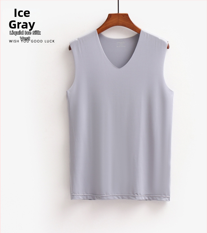 Gilet s širokim ramenima za sport – ultra tanak, bez šavova V-izrez, brzo se suši, visoka elastičnost (Materijal: poliester; Glavni sastav: 92% poliester; Kategorija: gilet s širokim ramenima; Lansiranje: ljeto 2024)