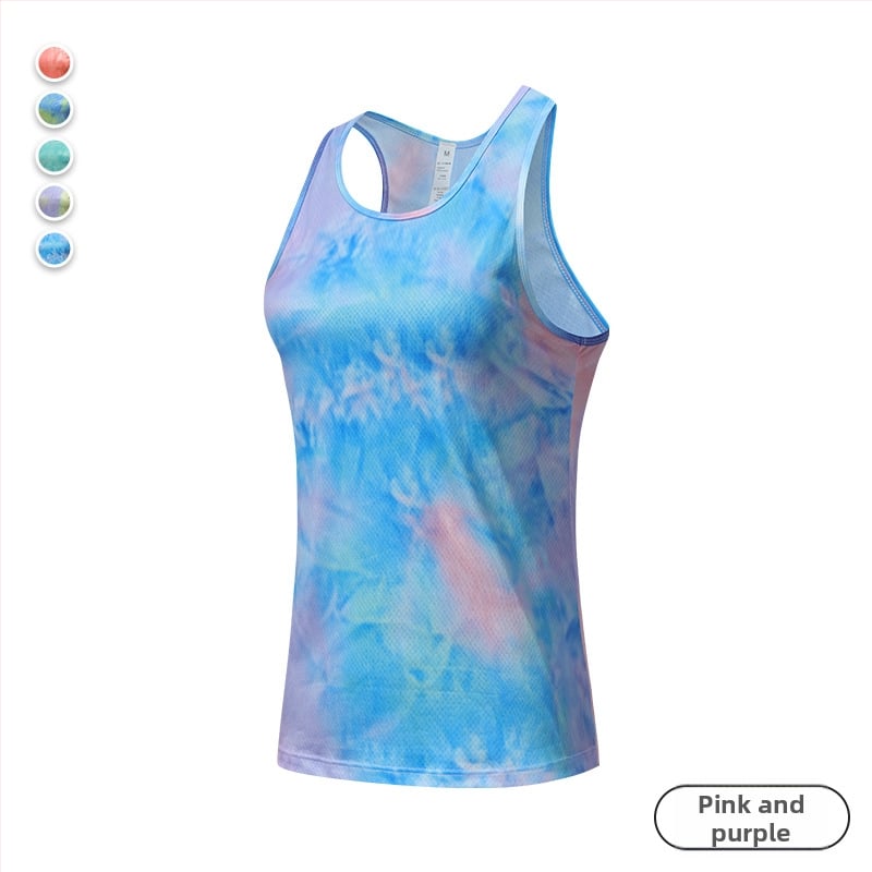 Γυναικείο Αμάνικο Αθλητικό Γιλέκο, Αναπνεύσιμο Μίγμα Πολυεστέρα, 100% Πολυεστέρας, για Τένις και Μπάντμιντον