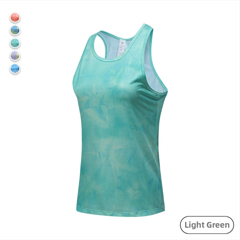 Γυναικείο Αμάνικο Αθλητικό Γιλέκο, Αναπνεύσιμο Μίγμα Πολυεστέρα, 100% Πολυεστέρας, για Τένις και Μπάντμιντον