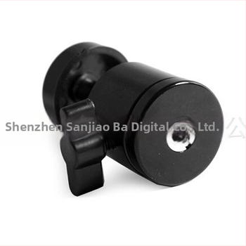 Mini sferni gimball za mobitel i malu kameru, 360° horizontalno i vertikalno okretanje, metalna konstrukcija, težina 90 g, montiranje na navoj