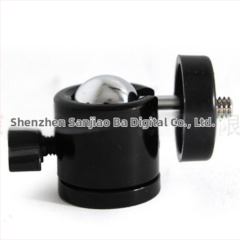 Mini sferni gimball za mobitel i malu kameru, 360° horizontalno i vertikalno okretanje, metalna konstrukcija, težina 90 g, montiranje na navoj