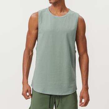 Unisex αθλητικό γιλέκο από βαμβακομίγμα – απορρόφηση ιδρώτα, διαπνοή, κατάλληλο για τρέξιμο, τένις και μπάσκετ