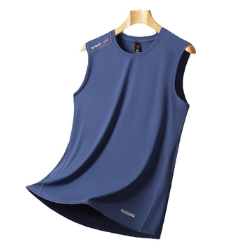 Γιλέκο από ice silk ύφασμα, γρήγορο στέγνωμα και διαπνοή, 88% νάιλον / 12% σπαντέξ, καλοκαίρι