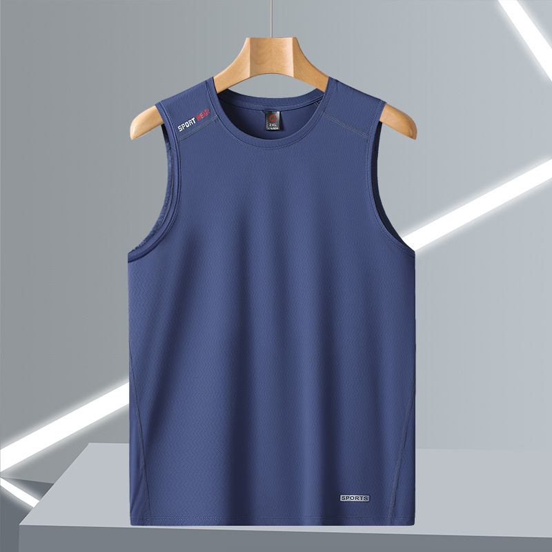 Γιλέκο από ice silk ύφασμα, γρήγορο στέγνωμα και διαπνοή, 88% νάιλον / 12% σπαντέξ, καλοκαίρι