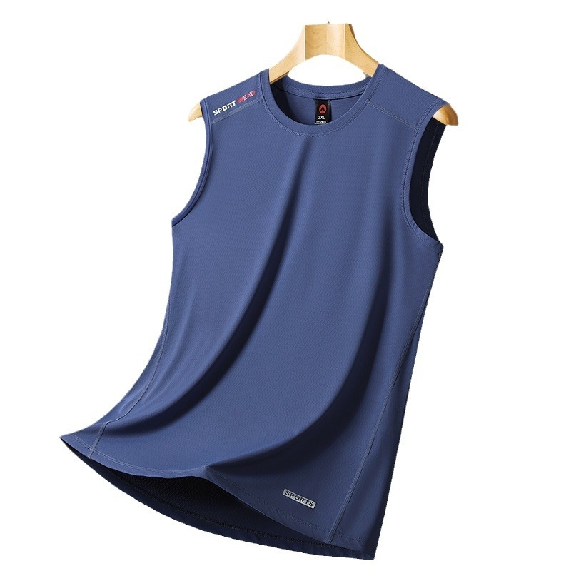 Γιλέκο από ice silk ύφασμα, γρήγορο στέγνωμα και διαπνοή, 88% νάιλον / 12% σπαντέξ, καλοκαίρι