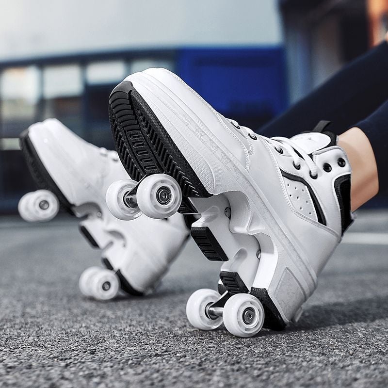 Dječje četverokolne rolne tenisice, sklopivi dizajn, obuće tipa Heelys, marka Powerful Factory