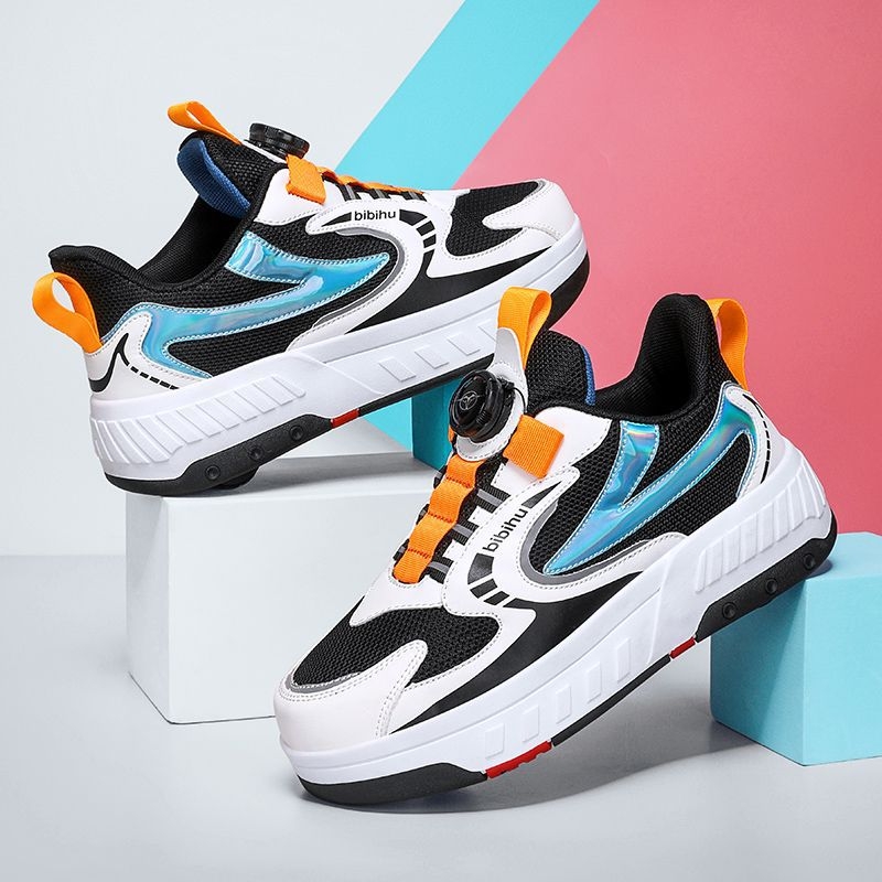 Dječje četverokolne rolne tenisice, sklopivi dizajn, obuće tipa Heelys, marka Powerful Factory