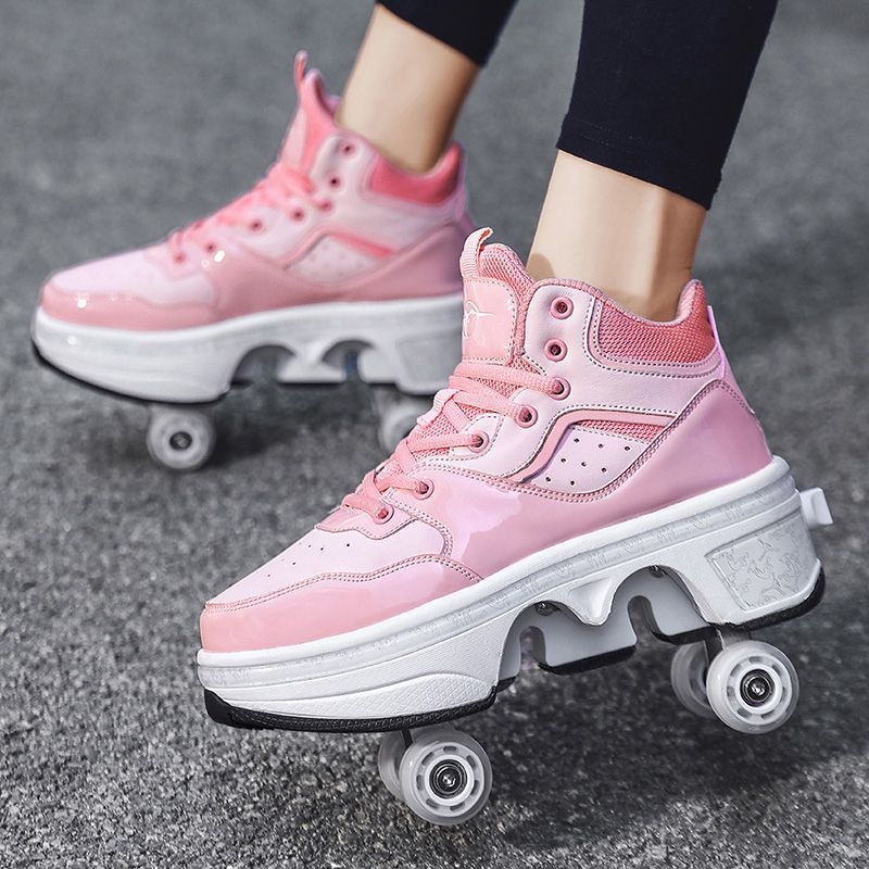 Dječje četverokolne rolne tenisice, sklopivi dizajn, obuće tipa Heelys, marka Powerful Factory