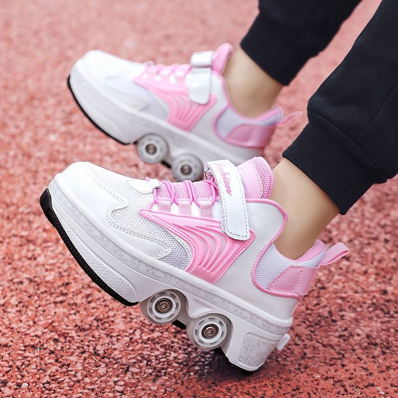 Dječje četverokolne rolne tenisice, sklopivi dizajn, obuće tipa Heelys, marka Powerful Factory