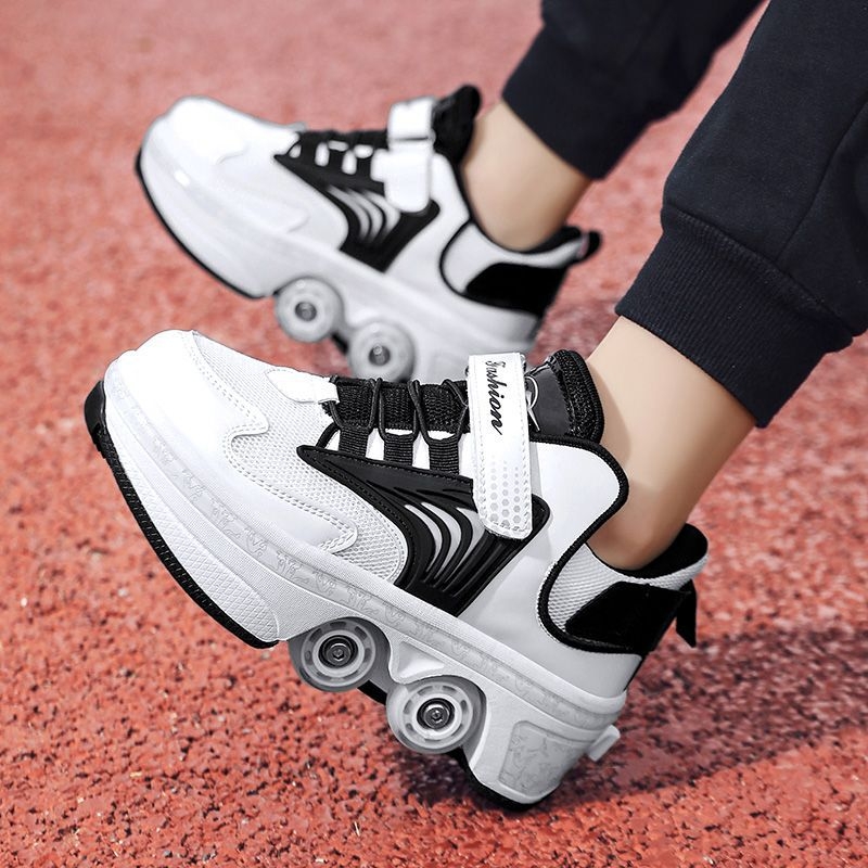Dječje četverokolne rolne tenisice, sklopivi dizajn, obuće tipa Heelys, marka Powerful Factory