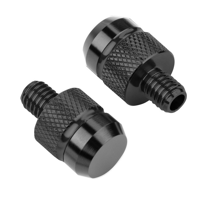 Универсална тапа за база на огледало към винтовете на електрически скутер | M8/M10 | алуминиева сплав | кръгла база | виброустойчивост