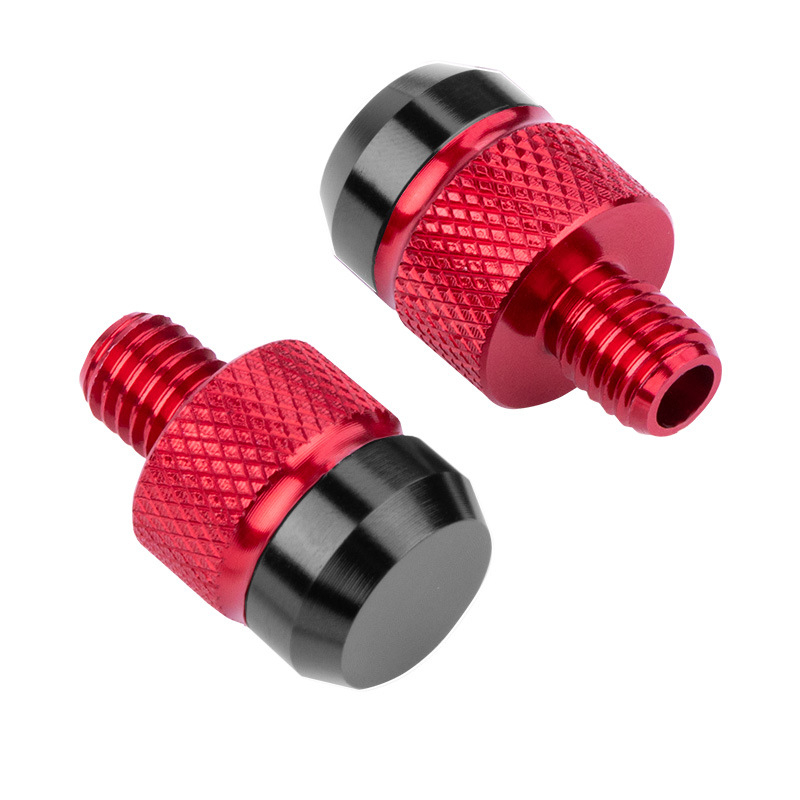 Универсална тапа за база на огледало към винтовете на електрически скутер | M8/M10 | алуминиева сплав | кръгла база | виброустойчивост