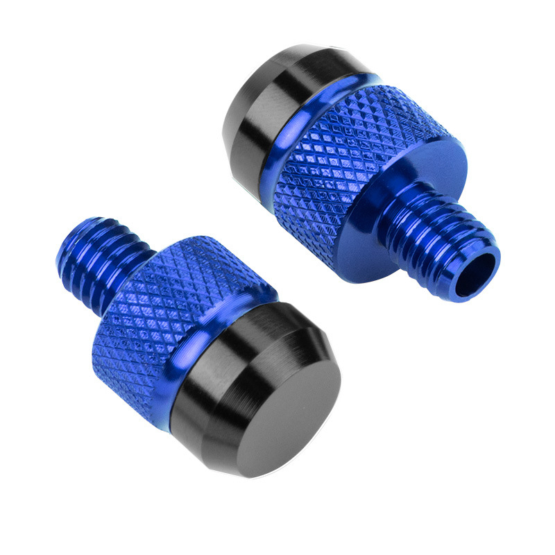 Универсална тапа за база на огледало към винтовете на електрически скутер | M8/M10 | алуминиева сплав | кръгла база | виброустойчивост