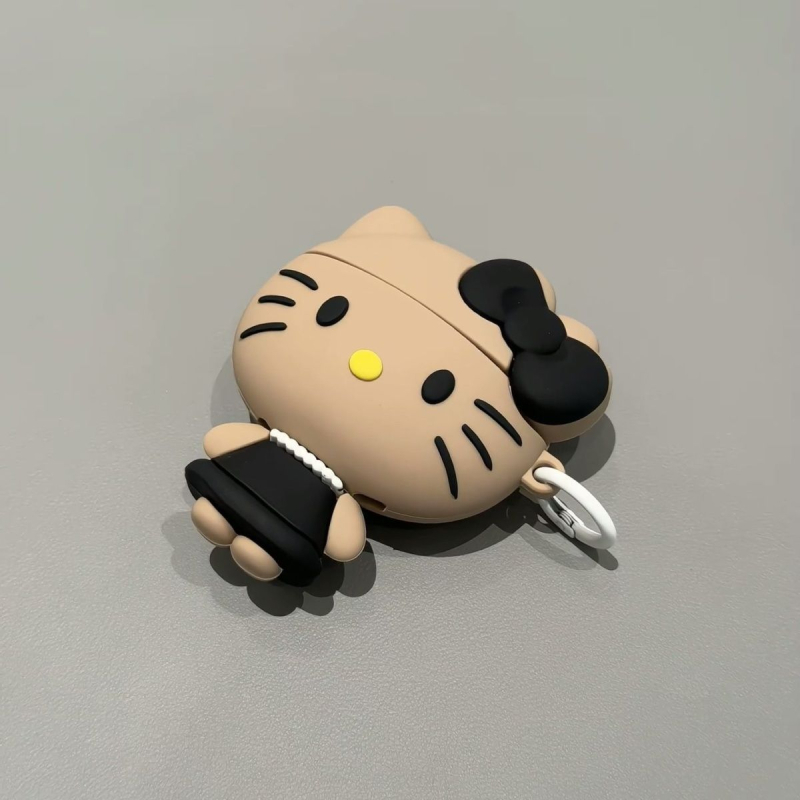 Husă din silicon pentru AirPods Pro 3 (generațiile 1–4) — stil desene animate, turnare prin injecție, compatibilă Apple, personalizabilă