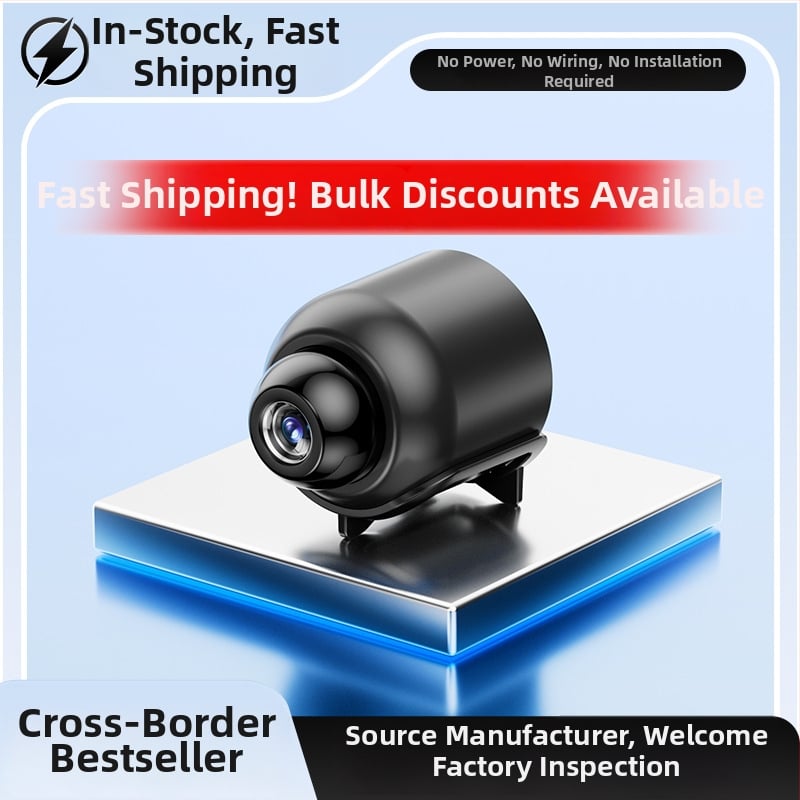 Cameră IP X5 pentru interior, supraveghere wireless, 480p, 0.1 lux, lentilă 1.44°, IR 8 m, detecție de mișcare