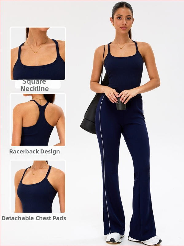 Ženská športová tielko s antišokovým dizajnom na chrbte, rýchloschnúci materiál odvádzajúci pot, zmes nylonu a spandexu (90% nylon, 10% spandex), krátky strih, s výplňou na prsiach