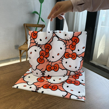 Noda torba za odjeću s motivom mačaka, plastična, debljina 12S, 50 kom/pak