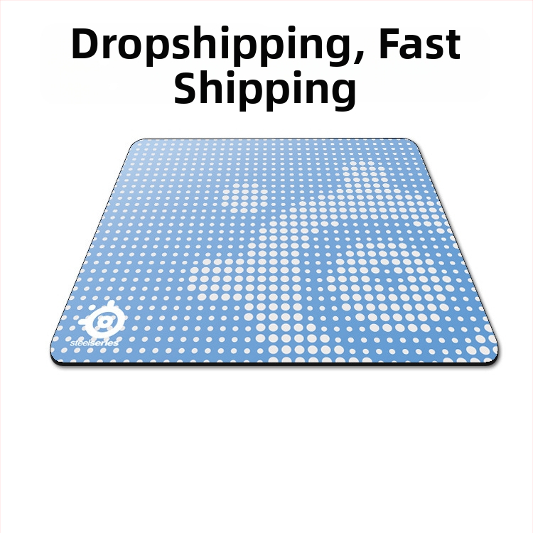 Herná podložka pod myš s hrubým okrajom, jednostranná, textilný materiál, podpora zápästia, vhodná pre CS:GO, LOL a FPS