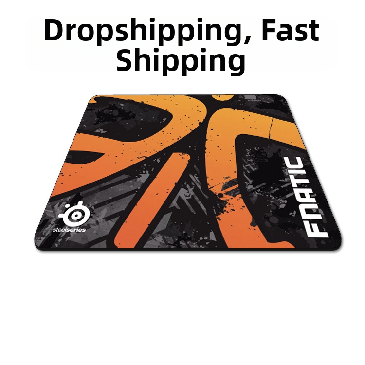 Herná podložka pod myš s hrubým okrajom, jednostranná, textilný materiál, podpora zápästia, vhodná pre CS:GO, LOL a FPS