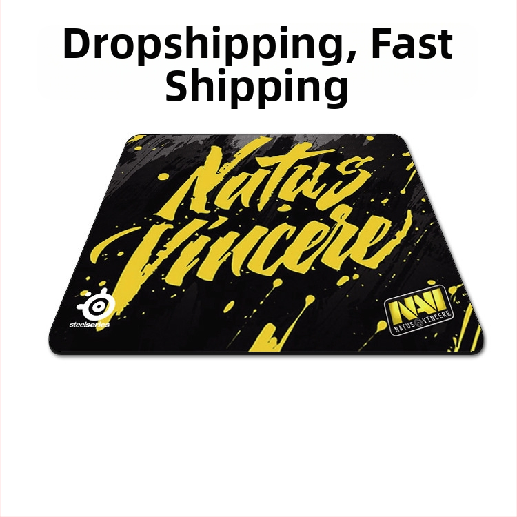 Herná podložka pod myš s hrubým okrajom, jednostranná, textilný materiál, podpora zápästia, vhodná pre CS:GO, LOL a FPS