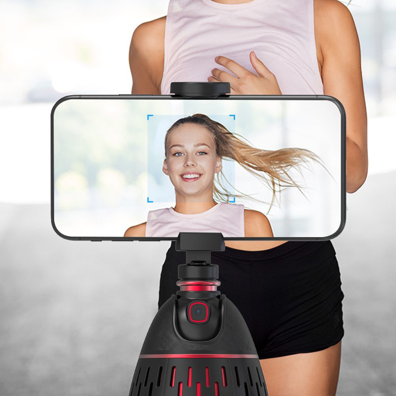 Držač za telefon s 360° automatskim praćenjem i prepoznavanjem lica, bez potrebe za aplikacijom (Model AB304, ABS, Bluetooth: Ne, Daljinski upravljač: Nije uključen, Prilagodba: Podržana)