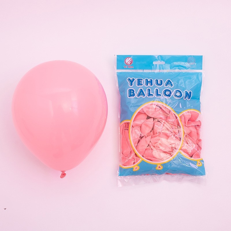 Macaron latex balon lančani set s prilagođenim logotipom za dekoriranje vjenčanja i rođendana