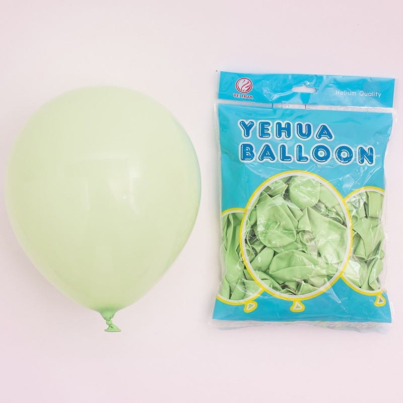 Macaron latex balon lančani set s prilagođenim logotipom za dekoriranje vjenčanja i rođendana