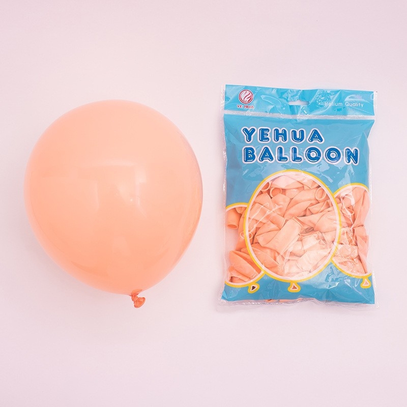 Macaron latex balon lančani set s prilagođenim logotipom za dekoriranje vjenčanja i rođendana