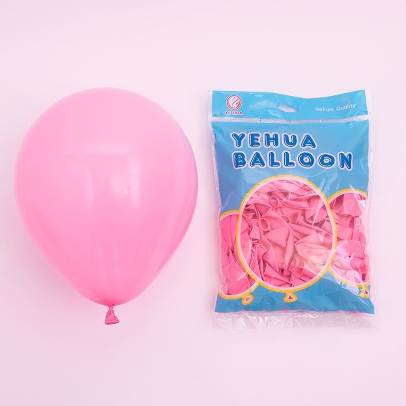 Macaron latex balon lančani set s prilagođenim logotipom za dekoriranje vjenčanja i rođendana