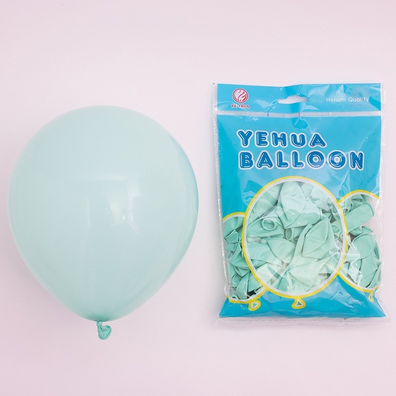 Macaron latex balon lančani set s prilagođenim logotipom za dekoriranje vjenčanja i rođendana