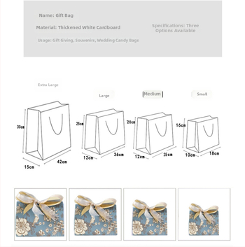 Papierové darčekové tašky na balenie oblečenia — biely kartón, offset tlač, prispôsobiteľné, licencované súkromné značky