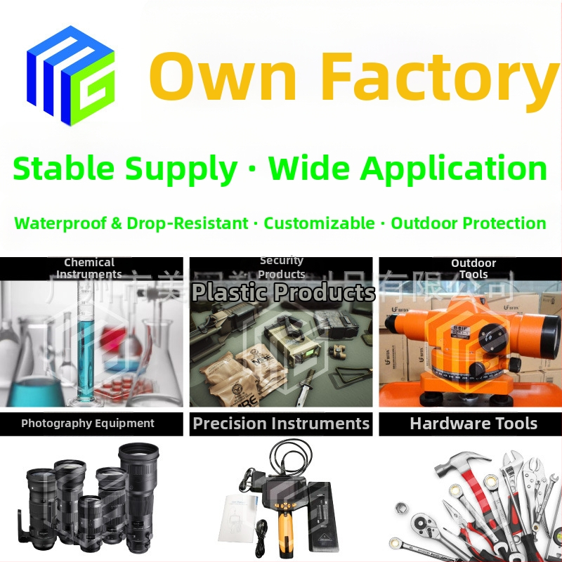 Mego posilnený plastový box na náradie, injekčne formovaná konštrukcia, vysoká pevnosť, nosnosť 20–120