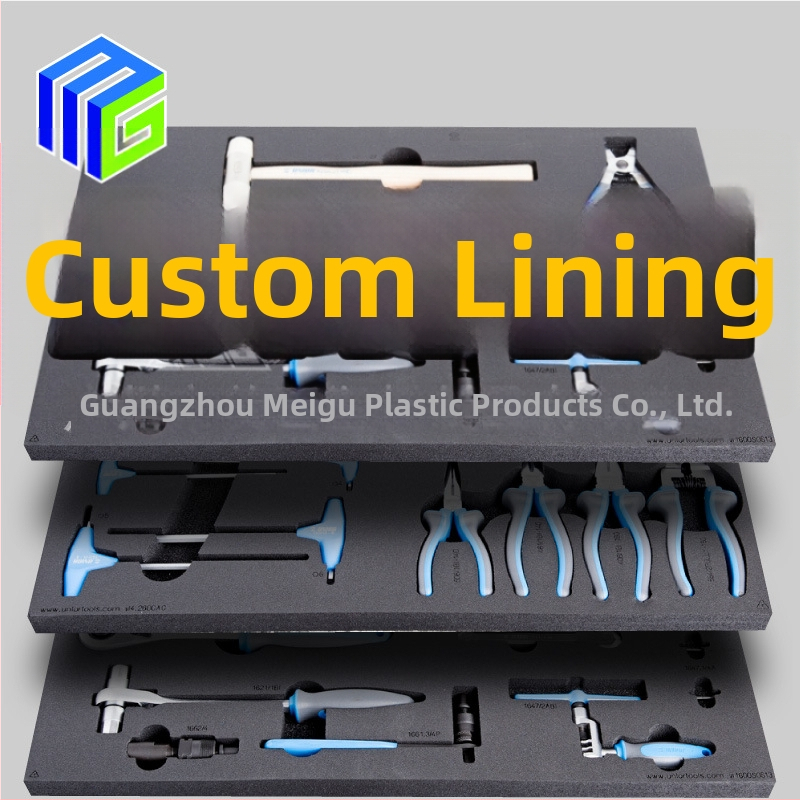 Mego posilnený plastový box na náradie, injekčne formovaná konštrukcia, vysoká pevnosť, nosnosť 20–120