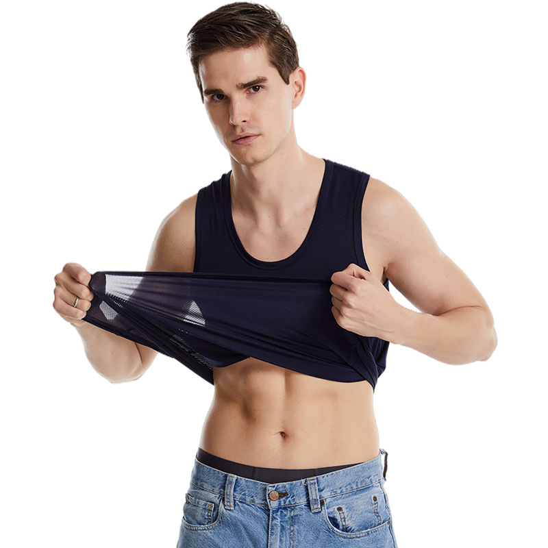 I-oblik mrežasta vest, 92% poliester, tkanina 181–200 g/m², proljeće-ljeto 2025