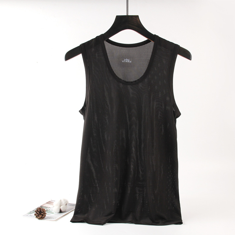 I-oblik mrežasta vest, 92% poliester, tkanina 181–200 g/m², proljeće-ljeto 2025