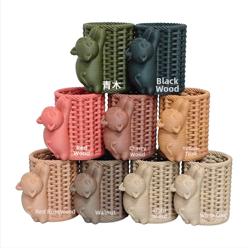 Pinrui PLA drveni filament za 3D ispis, kružni presjek, gustoća 1.25