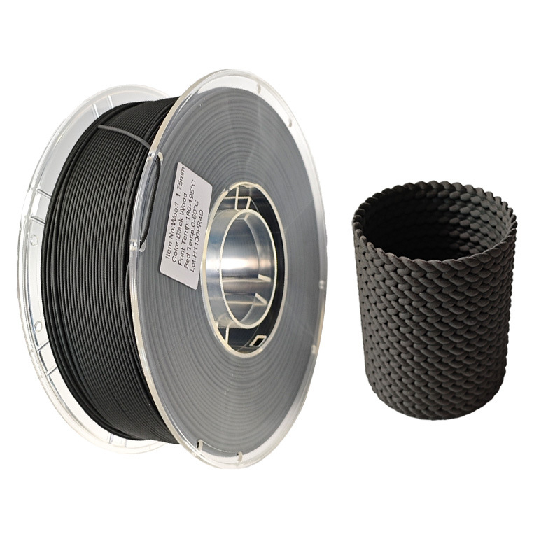 Pinrui PLA drveni filament za 3D ispis, kružni presjek, gustoća 1.25